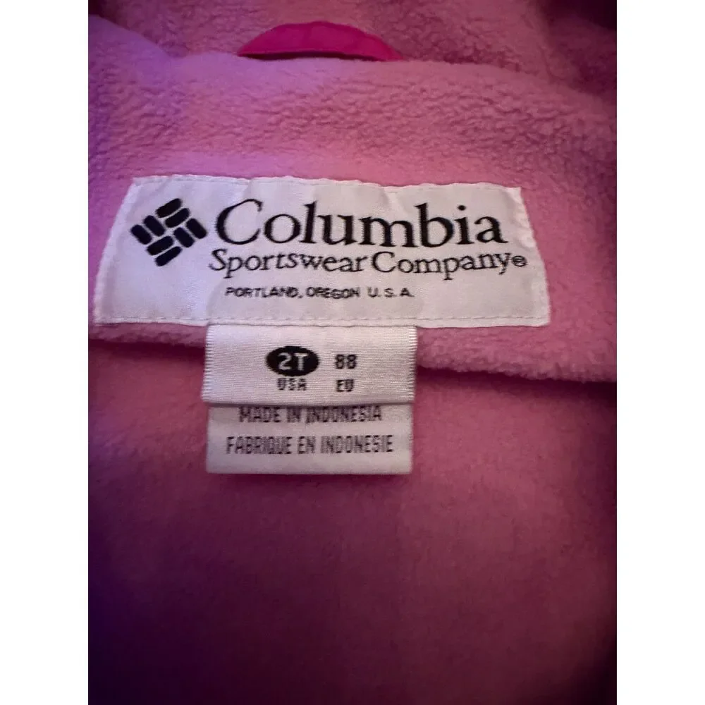 Girls 2T Columbia Winter Jacket